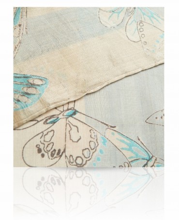 Палантин Женский SN-BUTTERFLY/CORAL